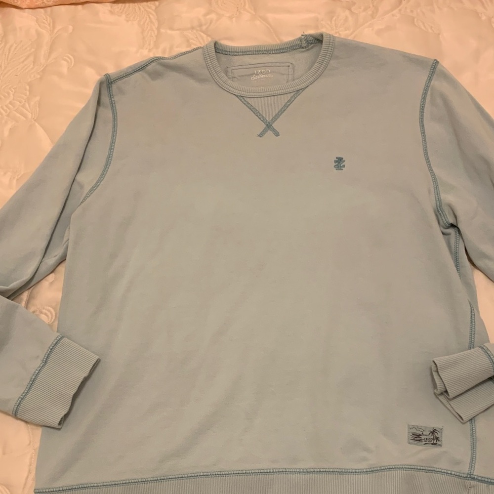 Izod Light Blue Sweatshirt